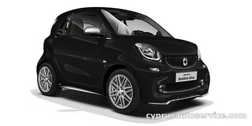 MCC SMART SMART FORTWO COUPE BLACKSILVER EDITION