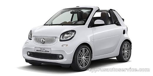 MCC SMART SMART FORTWO CABRIO WHITEBROWN EDITION