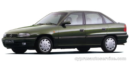 OPEL ASTRA SUNROOF CDX