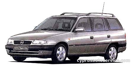 OPEL ASTRA WAGON GL