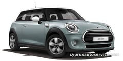 MINI COOPER ICE BLUE