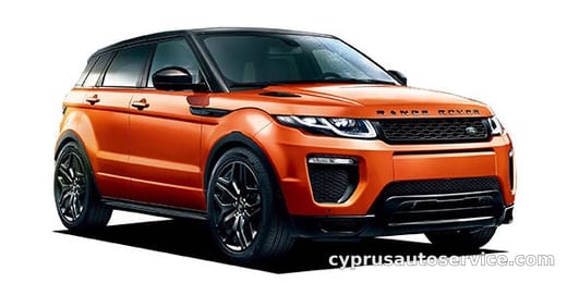 LAND ROVER RANGE ROVER EVOQUE ARANCIO NERO EDITION