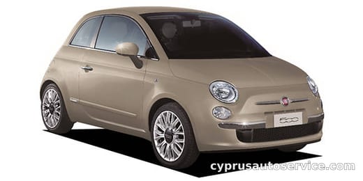 FIAT 500 CREMA CAFFE