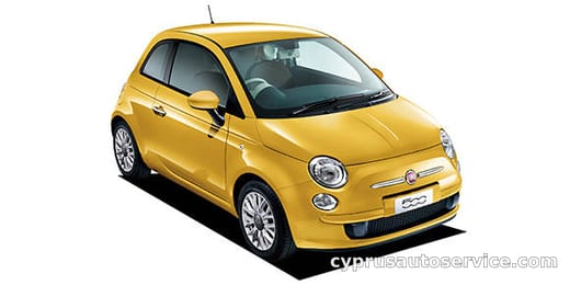 FIAT 500 GIALLA