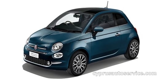 FIAT 500 GRANDE BLU