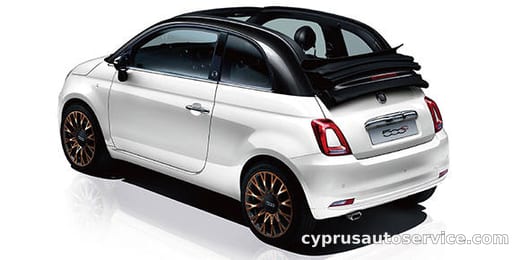 FIAT 500C 120TH TUXEDO