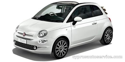 FIAT 500C GRANDE BLU
