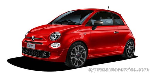FIAT 500S MANUALE ROSSA