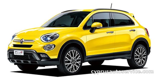 FIAT 500X YELLOW CROSS