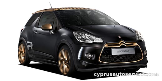 CITROEN DS3 RACING MAT GOLD
