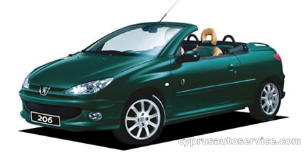 PEUGEOT 206 CC ROLAND GARROS