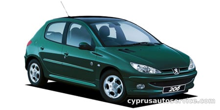 PEUGEOT 206 ROLAND GARROS