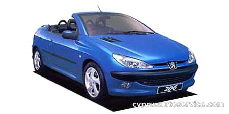 PEUGEOT 206 CC S16