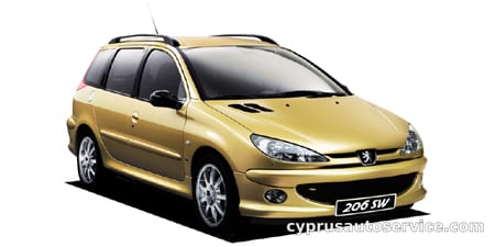 PEUGEOT 206 SW S16