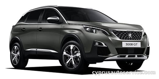 PEUGEOT 3008 GT BLUE HDI