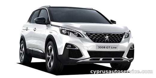 PEUGEOT 3008 GT LINE BLUE HDI