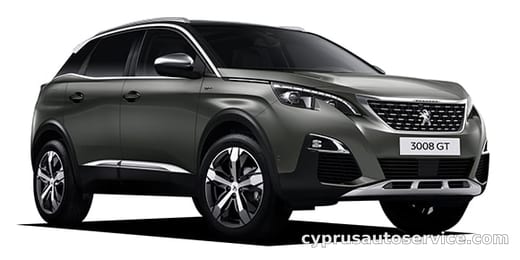 PEUGEOT 3008 GT BLUE HDI