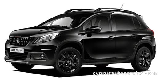 PEUGEOT 2008 GT LINE BLACK & WHITE EDITION