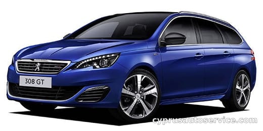 PEUGEOT 308 SW ALLURE BLUE HDI