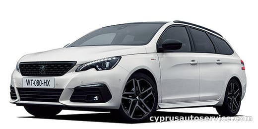 PEUGEOT 308 SW GT LINE BLUE HDI BLACK PACK