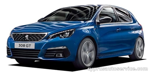PEUGEOT 308 GT BLUE HDI