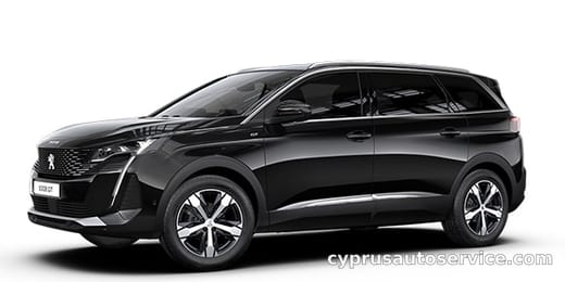 PEUGEOT 5008 GT BLUE HDI RED NAPPA