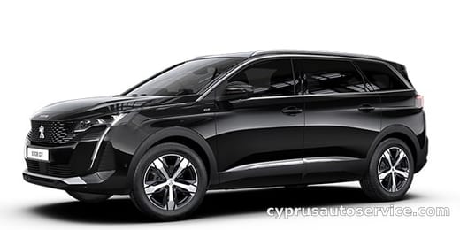 PEUGEOT 5008 GT BLUE HDI RED NAPPA
