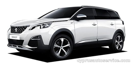 PEUGEOT 5008 GT BLUE HDI