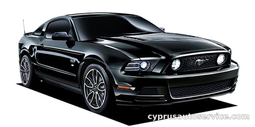 FORD MUSTANG V8 GT COUPE THE BLACK