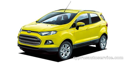 FORD ECOSPORT BRIGHT YELLOW