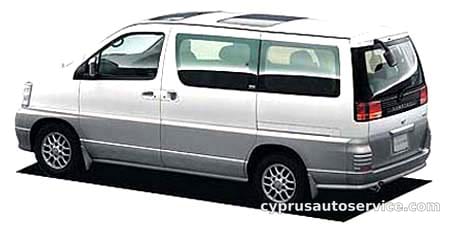 NISSAN ELGRAND V LOUNGE PACKAGE