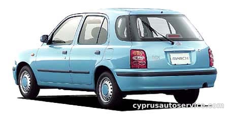 NISSAN MARCH BOX BASE GRADE