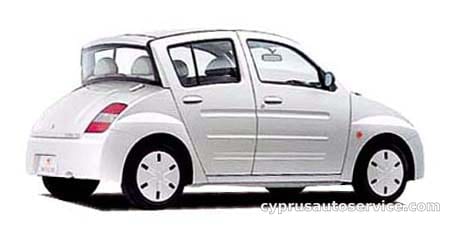 TOYOTA WILL VI CANVAS TOP