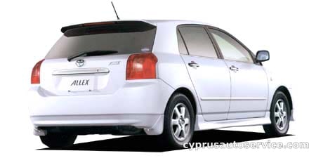 TOYOTA ALLEX XS150