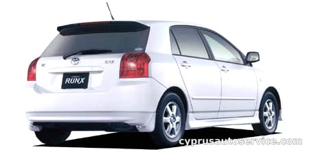 TOYOTA COROLLA RUNX S