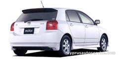 TOYOTA COROLLA RUNX