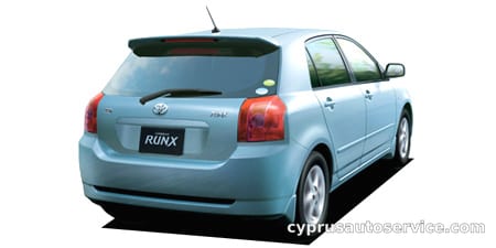 TOYOTA COROLLA RUNX X AERO TOURER