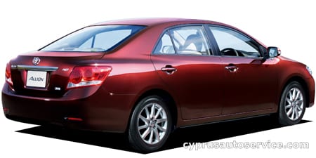 TOYOTA ALLION A15 G PACKAGE