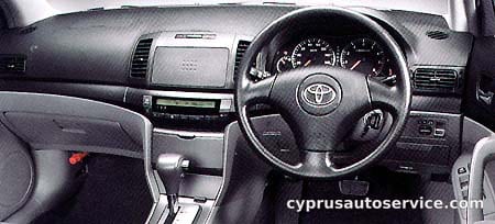 TOYOTA ALLION A15 STANDARD PACKAGE