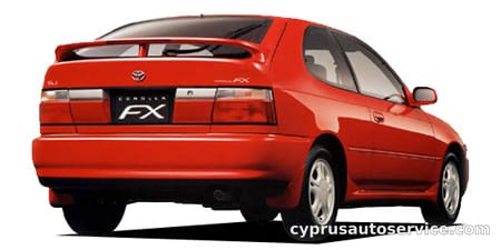 TOYOTA COROLLA FX GT