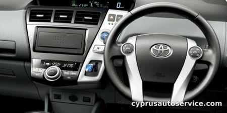 TOYOTA PRIUS ALPHA G TOURING SELECTION