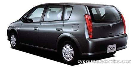 TOYOTA OPA I S PACKAGE