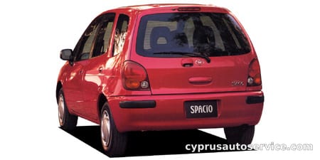 TOYOTA COROLLA SPACIO BLACK SPORTS PACKAGE