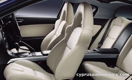 MAZDA RX8 TYPE E SAND BEIGE LEATHER PACKAGE