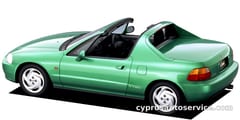HONDA CRX DELSOL