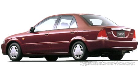 FORD JAPAN LASER LIDEA SEDAN LX