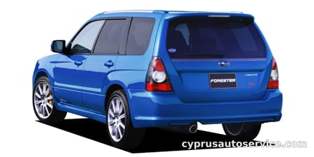 SUBARU FORESTER STI VERSION