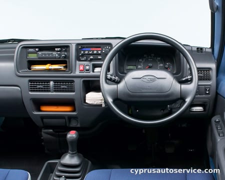 SUBARU SAMBAR VAN TRANSPORTER