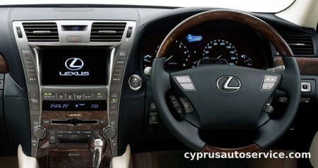 LEXUS LS 600HL REAR SEPARATE SEAT PACKAGE