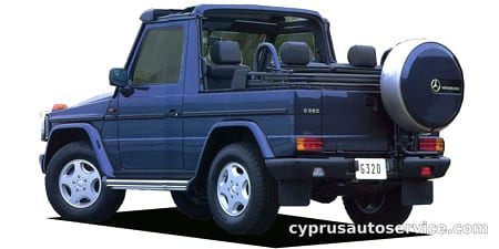 MERCEDES BENZ GCLASS G320 CABRIO